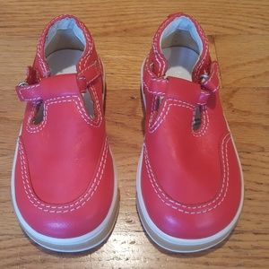 Gap Girls, New red toddler leather upper shoes